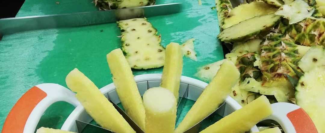 E per finire... un ananas